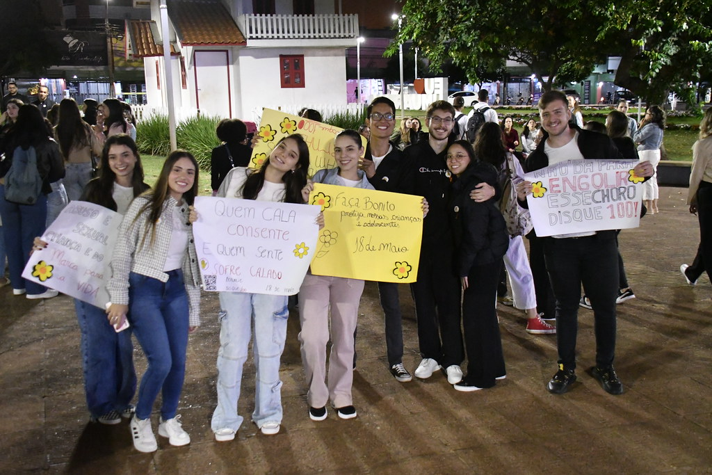 Caminhada alerta a populacao para combater o abuso e a exploracao sexual infantil 2
