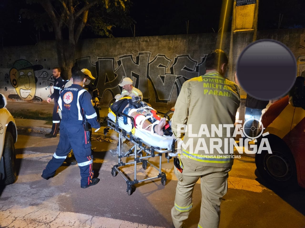 camera registra carro avancando preferencial e provocando grave acidente em maringa